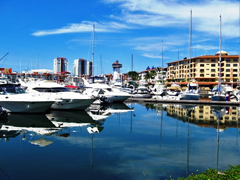 A visiti to the Marina Vallarta Malecon - 